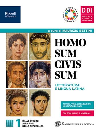 Homo sum civis sum. Per le Scuole superiori. Vol. 1 - Maurizio Bettini, Mario Lentano - Libro Sansoni 2021 | Libraccio.it