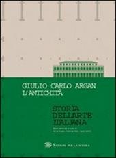 Storia dell'arte italiana. L'antichità. Con strumenti.