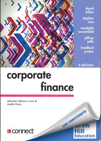 Corporate finance. - Stephen A. Ross - Libro McGraw-Hill Education 2015, Economia e discipline aziendali | Libraccio.it