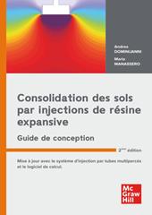 Consolidation des sols par injections de resine expansive. Guide de conception