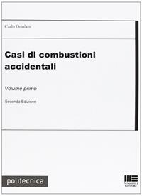 Casi di combustioni accidentali. Vol. 1 - Carlo Ortolani - Libro Maggioli Editore 2012, Politecnica | Libraccio.it