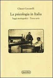 Psicologia in Italia. Saggi storiografici. Terza serie