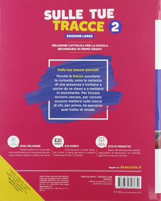 Sulle tue tracce. Ediz. large. Con e-book. Con espansione online. Vol. 2 - Elisabetta Marchetti, Sabrina Lodovichetti, Stefano Belingardi - Libro Marietti Scuola 2019 | Libraccio.it