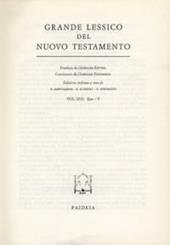 Grande lessico del Nuovo Testamento. Vol. 13