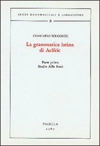 La grammatica latina di Aelfric. Vol. 1: Studio delle fonti - Giancarlo Bolognesi - Libro Paideia 2000, Studi grammaticali e linguistici | Libraccio.it