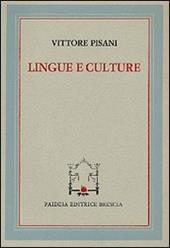 Lingue e culture