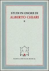 Studi in onore di Alberto Chiari