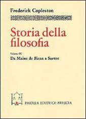 Storia della filosofia. Vol. 9: Da Maine de Biran a Sartre.
