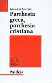 Parrhesia greca, parrhesia cristiana