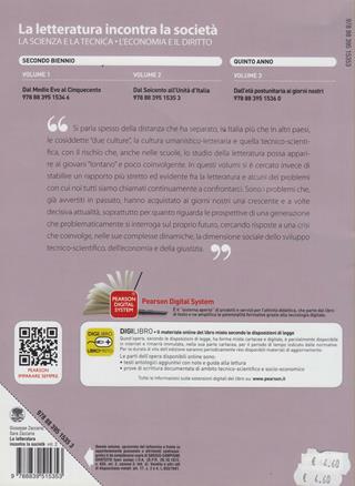 La letteratura incontra la società. Vol. 2: Dal Seicento all'Unità d'Italia - Giuseppe Zaccaria, Silvia Giusso - Libro Paravia 2012 | Libraccio.it