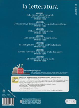 La letteratura. Per le Scuole superiori. Vol. 4: L'età napoleonica e il Romanticismo - GIUSSO SILVIA, RAZETTI - ZACCARIA - Libro Paravia 2007 | Libraccio.it