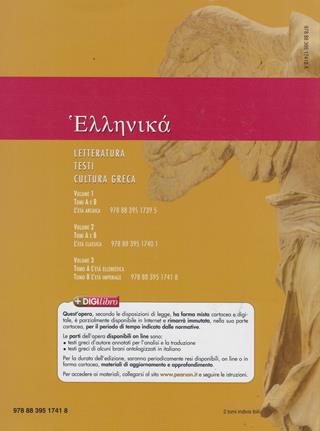 Ellenikà. Vol. 3A-3B: L'età ellenistica-L'età imperiale. - Rosa Rossi, Ugo C. Gallici, Giulio Vallarino - Libro Paravia 2006 | Libraccio.it