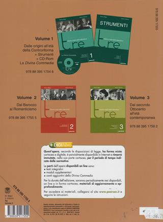 Tre. Storia e testi della letteratura. Per le Scuole superiori. Vol. 2: Dal barocco al romanticismo - Monica Magri, Valerio Vittorini - Libro Paravia 2006 | Libraccio.it