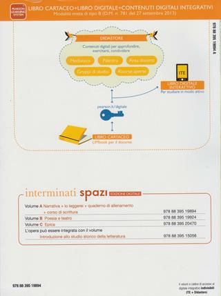 Interminati spazi. Con e-book. Con espansione online. Vol. 1 - Biglia, Manfredi, Terrile - Libro Paravia 2012 | Libraccio.it