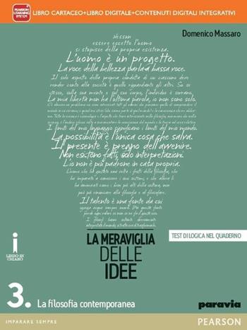 Meraviglia delle idee. Con e-book. Con espansione online. Vol. 3 - Domenico Massaro - Libro Paravia 2015 | Libraccio.it