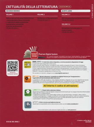 L'attualità della letteratura. Con Divina Commedia-Laboratorio. Per le Scuole superiori. Vol. 1 - Baldi, Giusso, Razetti - Libro Paravia 2012 | Libraccio.it