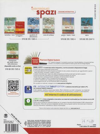 Interminati spazi. Con e-book. Con espansione online. Vol. 3: Epica - Biglia, Manfredi, Terrile - Libro Paravia 2012 | Libraccio.it