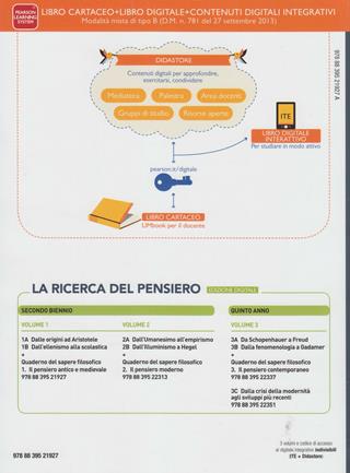 Ricerca del pensiero. Vol. 1A-1B. Con Quaderno del sapere filosofico. Con e-book. Con espansione online. Vol. 1 - Nicola Abbagnano, Giovanni Fornero, BURGHI - Libro Paravia 2014 | Libraccio.it