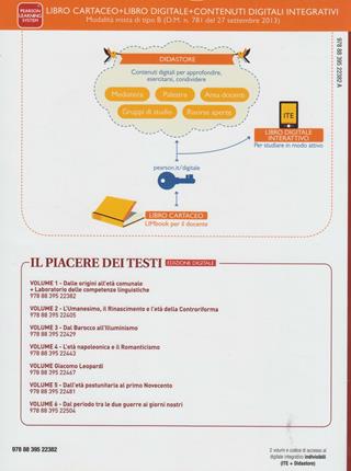 Piacere dei testi. Con Laboratorio delle competenze linguistiche. Con e-book. Con espansione online. Vol. 1 - Guido Baldi, Silvia Giusso, Mario Razetti - Libro Paravia 2014 | Libraccio.it