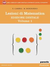 Lezioni di matematica. Con fascicolo INVALSI. Ediz. mylab. Vol. 1