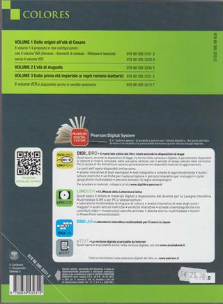 Colores. Con espansione online. Vol. 3: Dalla prima età imperiale ai regni romano-barbarici - Garbarino, Pasquariello - Libro Paravia 2012 | Libraccio.it