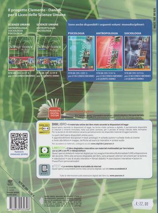 Antropologia, sociologia, psicologia. Per la 5ª classe delle Scuole superiori. - Elisabetta Clemente, Rossella Danieli - Libro Paravia 2012 | Libraccio.it