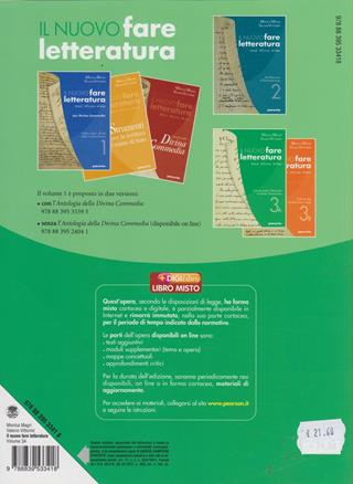 Nuovo fare letteratura. Vol. 3A: Dal secondo Ottocento al primo Novecento. Per le Scuole superiori. - Monica Magri, Valerio Vittorini - Libro Paravia 2009 | Libraccio.it