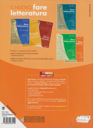 Nuovo fare letteratura. Vol. 3B: Dall' età dei totalitarismi ad oggi. Per le Scuole superiori. - Monica Magri, Valerio Vittorini - Libro Paravia 2009 | Libraccio.it