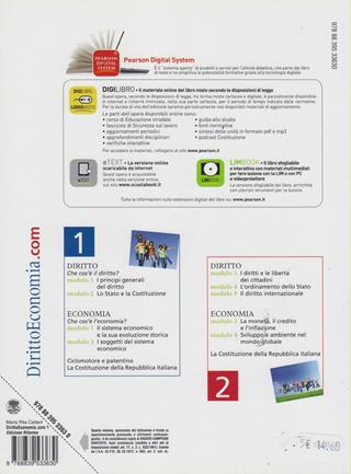 Diritto ed economia.com. Ediz. riforma. Vol. 1 - M. Rita Cattani - Libro Paravia 2011 | Libraccio.it