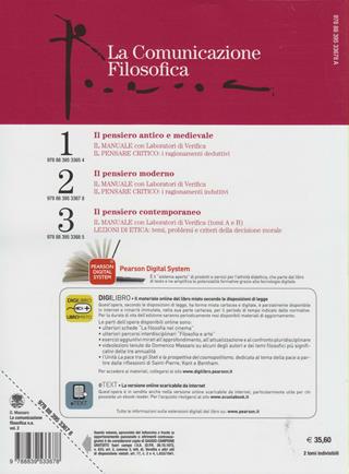 La comunicazione filosofica. Per il Liceo Scientifico. Vol. 2: Il pensiero moderno-Il pensare critico-Ragionamenti induttivi - Domenico Massaro - Libro Paravia 2011 | Libraccio.it
