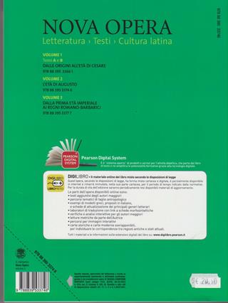 Nova opera. Per il Liceo scientifico. Vol. 2: L'età di Augusto - Giovanna Garbarino - Libro Paravia 2011 | Libraccio.it