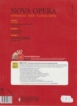 Nova opera. Per il Liceo scientifico. Con espansione online. Vol. 3: Dalla prima età imperiale ai regni romano-barbarici - Giovanna Garbarino - Libro Paravia 2011 | Libraccio.it