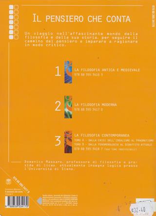 Il pensiero che conta. Vol. 2: La filosofia moderna - Domenico Massaro - Libro Paravia 2008 | Libraccio.it