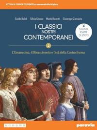 I classici nostri contemporanei. Nuovo esame di Stato. i. Con e-book. Con espansione online. Vol. 2 - Guido Baldi, Silvia Giusso, Mario Razetti - Libro Paravia 2019 | Libraccio.it