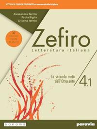 Zefiro. Dalle origini al Cinquecento. Ediz. nuovo esame di stato. Per le Scuole superiori. Vol. 4/1 - Alessandra Terrile, Paola Biglia, Cristina Terrile - Libro Paravia 2019 | Libraccio.it