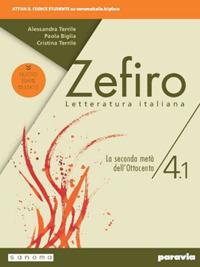 Zefiro. Dalle origini al Cinquecento. Ediz. nuovo esame di stato. Con e-book. Con espansione online. Vol. 4/1 - Alessandra Terrile, Paola Biglia, Cristina Terrile - Libro Paravia 2019 | Libraccio.it