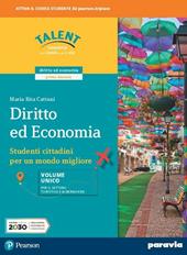 Diritto ed economia. Vol. unico. Ediz. per il settore turistico. Per le Scuole superiori. Con e-book. Con espansione online