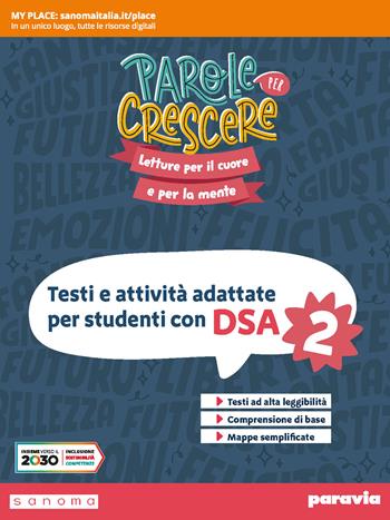 Parole per crescere. Easybook. Per la Scuola media. Vol. 2  - Libro Paravia 2022 | Libraccio.it