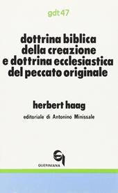 Dottrina biblica della creazione e dottrina ecclesiastica del peccato originale