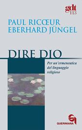 Dire Dio. Per un'ermeneutica del linguaggio religioso