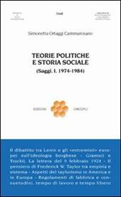 Teorie politiche e storia sociale (1974-1984)