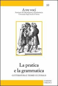 La pratica e la grammatica. Letteratura e teorie culturali - Sergia Adamo, Francesco Muzzioli, Marco Pustianaz - Libro Unicopli 2009, A tre voci | Libraccio.it