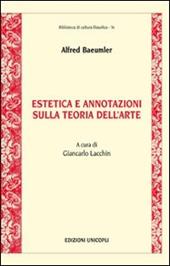 Estetica e annotazioni sulla teoria dell'arte