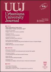 Urbaniana University Journal. Euntes Docete (2015). Vol. 3: Focus: figure episcopali nel tardo antico. L'episcopato è sempre un bonus opus?