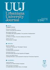 Urbaniana University Journal. Euntes Docete (2017). Vol. 1: Focus: Teologia in ricerca