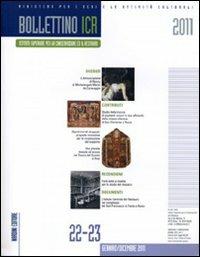 Bollettino ICR. Vol. 22-23  - Libro Nardini 2011 | Libraccio.it