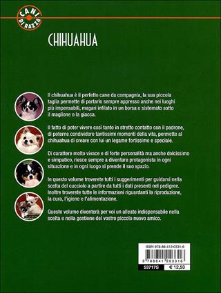 Chihuahua - Candida Pialorsi Falsina, Antonella Tomaselli - Libro De Vecchi 2011, Cani di razza | Libraccio.it
