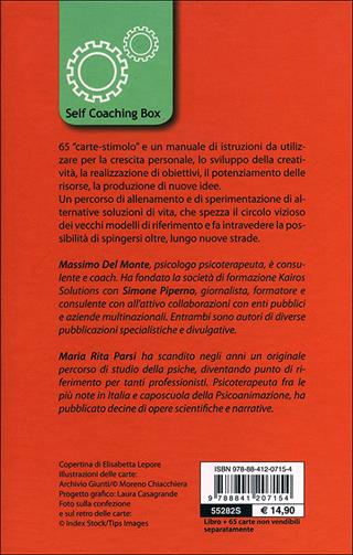 Creare soluzioni. Un metodo innovativo per reinventarsi la vita. Con le 65 carte del Coaching Creativo - Massimo Del Monte, Maria Rita Parsi, Simone Piperno - Libro De Vecchi 2011, Self Coaching Box | Libraccio.it