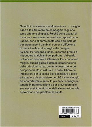 Coniglio nano - Marta Avanzi - Libro De Vecchi 2012, Pets e animali da compagnia | Libraccio.it