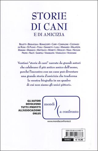 Storie di cani e di amicizia  - Libro De Vecchi 2013, Animali | Libraccio.it